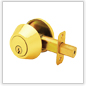 Bright Brass Deadbolt